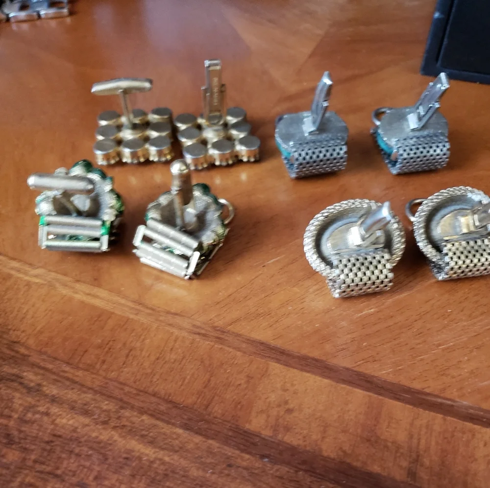 Vintage Bundle Of Cufflinks